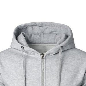 Vente en gros de survêtements de sport de plein air gris avec logo personnalisé pour femmes, ensembles de survêtements avec poche zippée, 2 pièces, grandes tailles, pour automne - Product Image 3