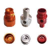 Componentes Automotrices Mecanizados por CNC Hechos a Medida, Alta Precisión, Tolerancia de 0.05, Acero Inoxidable y Aluminio de Taiwán, Perforación ISO 9001