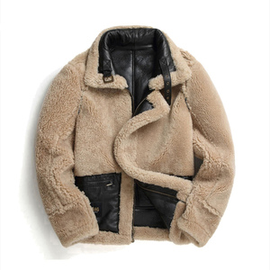 Bonne qualité manteau en cuir personnalisé manteaux en cuir chauds pour hommes vestes d'hiver manteaux vestes à la mode - Product Image 4