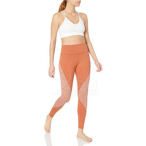 Best Quality Women's Fitness <b>Legging</b> Made in Pakistan Breathable Spandex Quick Dry XL Size Solid Print <b>Pattern</b> Reasonable Price - Product Image 3