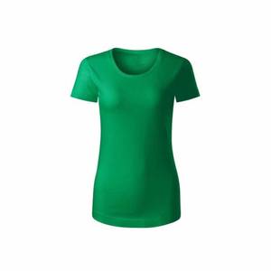 Couleur verte 100% T-shirts surdimensionnés à col rond en coton à manches courtes de haute qualité pour les femmes du Bangladesh - Product Image 4