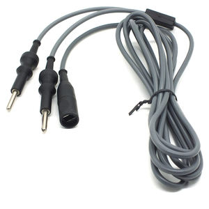 Fórceps bipolares reutilizables de alta calidad con cable europeo Instrumento quirúrgico manual duradero Diseño resistente al calor - Product Image 3