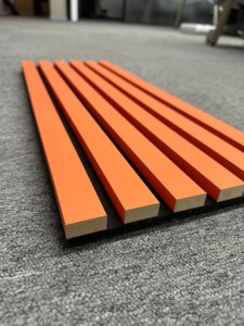 Panel <span class=keywords><strong>de</strong></span> Pared 3D EAZART para Interiores, Panel Envolvente <span class=keywords><strong>de</strong></span> PVC <span class=keywords><strong>de</strong></span> <span class=keywords><strong>3</strong></span> Lados, Listón <span class=keywords><strong>de</strong></span> <span class=keywords><strong>Madera</strong></span> <span class=keywords><strong>de</strong></span> Poliéster, Certificado CE, Acústico, Moderno y Colorido - Product Image 3