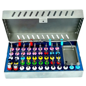 50 pièces Kit d'implant dentaire manuel universel extenseurs osseux Compression et forets coniques ensemble d'implants chirurgicaux classe II CE OEM - Product Image 1
