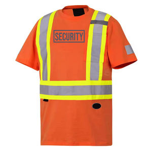 เสื้อกั๊กนิรภัยมาตรฐาน ANSI ระดับ 1 กันน้ำ รับสกรีนโลโก้และป้าย 100% โพลีเอสเตอร์ สำหรับชุดทำงาน - Product Image 4