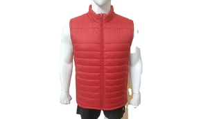 Veste matelassée légère de haute qualité pour homme, sans manches, avec poches, fermeture éclair, veste d'hiver - Product Image 5