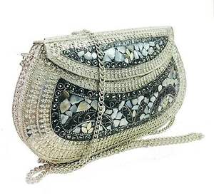 Luxueux de la plus haute qualité fabriqué à la main hautement poli Beau sac à main de mode en laiton personnalisé pour les femmes de l'Inde, - Product Image 2