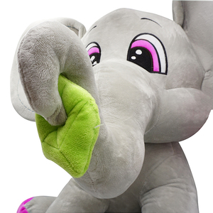 Morbida 55cm elefante peluche per bambini decorazione della camera da letto e regalo peluche peluche - Product Image 2
