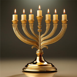 จานสีเงินเนื้อสเตอริ่งขนาดใหญ่ของตุลาการฮันโนราห์ชาวยิว9arm Hanukkah - Product Image 5