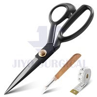 Ciseaux de tailleur à forte demande avec manche en or, ciseaux de coupe en tissu robuste,/8 "/9"/10 "/12"/cisailles à coudre professionnelles