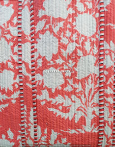 Sac fourre-tout 100% coton matelassé Boho fait à la main écologique durable réversible imprimé Animal Floral Design poignée en corde robuste - Product Image 4