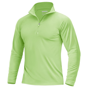 Haut de performance de surf et de natation pour homme, demi-zip, en polyester et élasthanne, séchage rapide, coloré, avec logo personnalisé fourni par Tenzo Intl. - Product Image 6