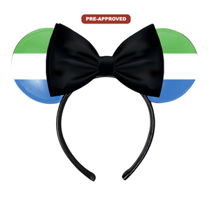Custom Factory Order Headband with Pre-Approval Design Made-to-Order Concept <b>Mouse</b> Ears H.E.R. Accessories for Sierra Leone - Product Image 1