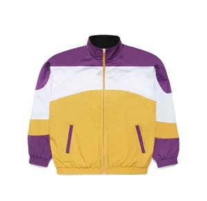 Veste coupe-vent en nylon 100% imperméable en polyester XXL pour hommes, nouveau style streetwear avec motif imprimé - Product Image 1