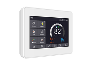 Termostato Touch Falcon HP di Facile Utilizzo |   Display per la Visualizzazione dell'Umidità, Compatibile con Stufe a Gas/Olio Kuwait/Canada/USA - Product Image 6