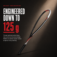 Raquette de squash personnalisée OEM, raquette légère en fibre de carbone pour l'entraînement des adultes, la compétition et l'utilisation en club
