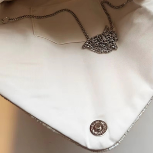 Pochette à monnaie perlée brodée à la main de qualité supérieure pour femmes pochette zippée en coquille de perle bleue avec doublure en toile code d'utilisation - Product Image 4