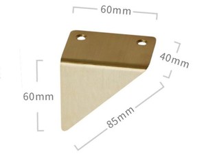 Triangular Brass <b>Knob</b> Pull Drawer Cabinet for Home Dresser <b>Door</b> Cabinet Furniture Decorative Kitchen Wardrobe Handle <b>Knobs</b> 2024 - Product Image 4