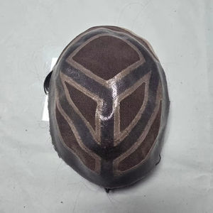 Taz Hair MGM Modelo para Hombre, Peluca de Cabello Humano Remy Indio Suave con Frente de Encaje, Ondulado al Agua, Prótesis Capilar, Sistemas de Parches - Product Image 1