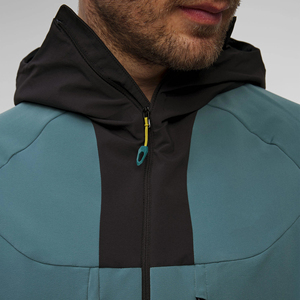 Logo personnalisé Vêtements de travail d'extérieur Veste de travail en tissu imperméable à l'eau 3-en-1 à coque souple et coupe-vent - Product Image 5