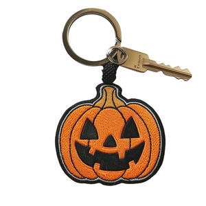 Regalo promocional de fiesta, llavero bordado personalizado, calabaza de Halloween - Product Image 4