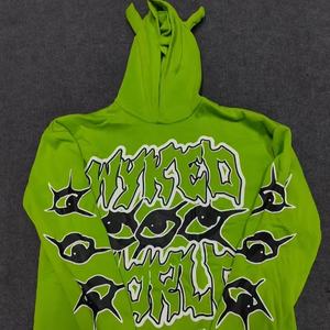 เสื้อสวมหัวมีฮู้ดพิมพ์ลายสำหรับผู้ชายเสื้อมีฮู้ดผ้าฝ้ายขนแกะไซส์ใหญ่พิเศษสำหรับผู้ชายและผู้หญิง - Product Image 1