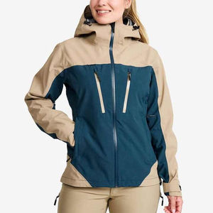 Veste softshell pour femme sur mesure, respirante, imperméable, en toile, fermeture éclair sur le devant, motif uni, veste d'hiver pour l'extérieur - Product Image 1