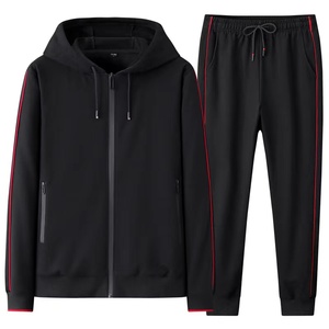 Ensemble de survêtement unisexe pour homme de haute qualité, pantalon de survêtement et sweat-shirt à capuche, personnalisé, avec technologie de séchage rapide, 100% coton - Product Image 1