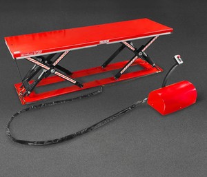 Plataforma Elevadora de Tijera Doble Eléctrica Hidráulica Estacionaria de 3300 lb para Materiales Pesados - Product Image 6