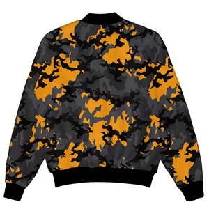 Chaquetas de sublimación para mujer con cremallera, diseñe su propio diseño de moda, chaqueta de sublimación de bombardero de satén para hombres - Product Image 6