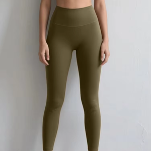 Pantalones de Yoga de cintura alta para mujer, 14 colores, mallas de entrenamiento con control de barriga elásticas en 4 direcciones, a prueba de sentadillas y absorbe la humedad - Product Image 1