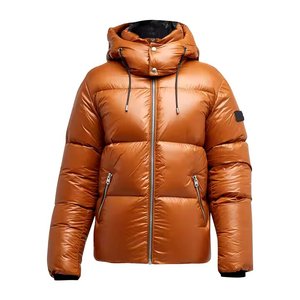 Chaqueta Acolchada Personalizada al por Mayor, Transpirable, Cortavientos, con Cuello Alto y Cierre de Cremallera, para Hombre, Estilo Urbano, para Invierno y Actividades al Aire Libre - Product Image 6