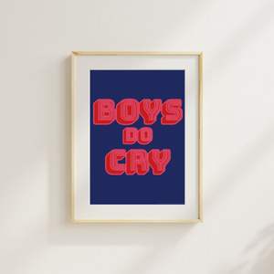 Impresión artística de Boys Do Cry sobre papel mate de 250 g/m² con diseño de naturaleza muerta - Product Image 3