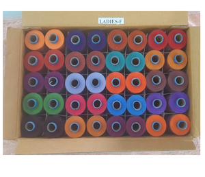 Hilo de poliéster hilado ecológico Simple y duradero portátil para costura resistente sastrería tapicería de costura Industrial - Product Image 5