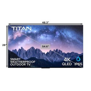 55-Inch Outdoor Android Smart <b>TV</b> for Covered Patio Weatherproof with 2-Year Warranty LED <b>Backlight</b> HD Definition - Product Image 4
