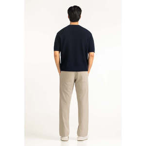 เสื้อยืดคอตตอน 100% ทรงปกติ รุ่น MN-TS-SS26-502 ระบายอากาศได้ดี ไม่ยับง่าย สวมใส่สบาย ทรงหลวม ความยาวสั้น ดีไซน์เรียบง่าย น้ำหนัก 180 กรัม - Product Image 1