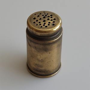 Molino de sal y pimienta de acero inoxidable Premium con ventana transparente Trabajo artesanal Diseñado para interiores de comedor decorativos - Product Image 1