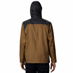 Chaquetas Cortavientos con Capucha de Lona, Más Vendidas en Línea, Impermeables, Transpirables, Ecológicas, con Logotipo Frontal, para Hombre, MOQ Bajo - Product Image 2