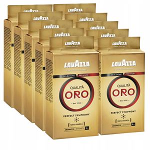 Café moulu Lavazza Qualita Oro 250g, paquet de 20, saveur corsée, arôme intense, idéal pour la préparation quotidienne et les amateurs de café - Product Image 4
