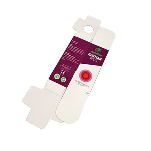 Cajas de Embalaje para Crema de Cortisona Médica Impresas con Offset Personalizadas con Recubrimiento UV y Relieve, Cartón de Papel Reciclable de Alta Calidad - Product Image 5