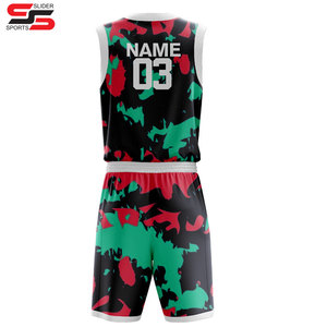 Latest Design Adult Size Team Wear <b>Men</b> Basketball Uniform OEM Services Custom Digital Print Breathable Summer Basketball - Product Image 4