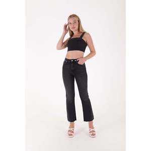 Jean Mom Fit espagnol 1706 - Noir - Product Image 1