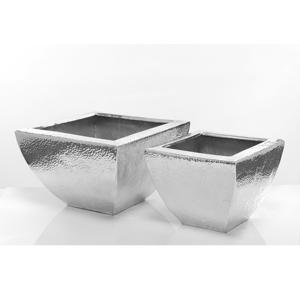 แจกันดอกไม้โลหะอลูมิเนียมออกแบบได้ตามต้องการงานตอกที่ไม่เหมือนใครสำหรับบ้านสำนักงานหรือของตกแต่งโต๊ะเหมือนแจกันตั้งพื้น - Product Image 6