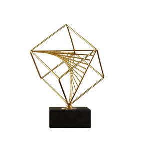 Decoración de Mesa Navideña Contemporánea, Duradera, con Acabado Dorado Brillante, Hecha a Medida, para Sala de Estar y Hogar - Product Image 3