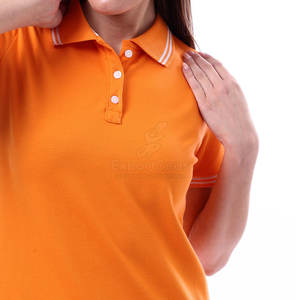 Polo de algodón suave con cuello acanalado y puños de manga Polo de ajuste clásico con tela duradera y apariencia elegante - Product Image 5