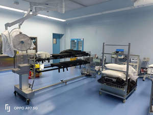 कार्बन फाइबर दोहरी रीढ़ की हड्डी फ्रेम रेडियोलुसेंट डिजाइन सी-आर्म और मिरी इमेजिंग के साथ संगत - Product Image 5