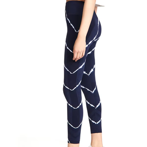 Leggings sans couture femmes rayé taille haute levage hanche pêche hanche Fitness pantalon Yoga costume serré entraînement sport - Product Image 3