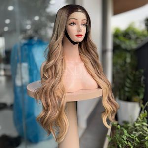 Perruque Lace Front Cheveux Humains Vietnamiens 100% Naturels de Qualité Supérieure, Cheveux Ondulés - Product Image 1