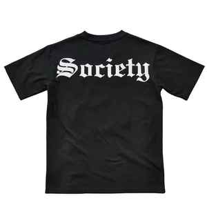 เสื้อยืดผู้ชายพิมพ์ลาย DTG เสื้อยืดผ้าฝ้าย100% ฟอกกรดสไตล์วินเทจใส่ได้พอดีตัว - Product Image 3