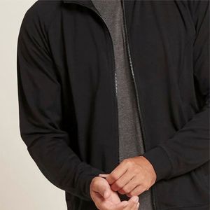 Men's Ultra-Soft <b>Fleece</b> Zip <b>Sweatshirt</b> Winter Essential Warm Cozy Thermal <b>Lined</b> Full-Zip Embroidered Pockets Perfect Cozy - Product Image 5